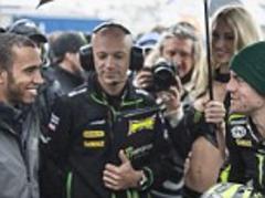 Cal Crutchlow finishes second in Le Mans after chat with Lewis Hamilton