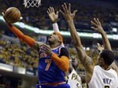 star man anthony can't save the knicks from semi-final defeat against indiana