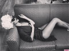 rihanna channels marilyn monroe: ‘just a casual day at the office’