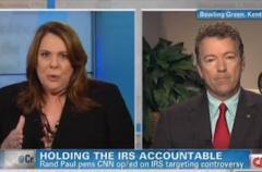 ‘more political than policy’? candy crowley confronts rand paul over motivation behind hillary criticism