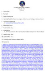 Opera House Resolution, Election Results Presentation: HdG Council Agenda